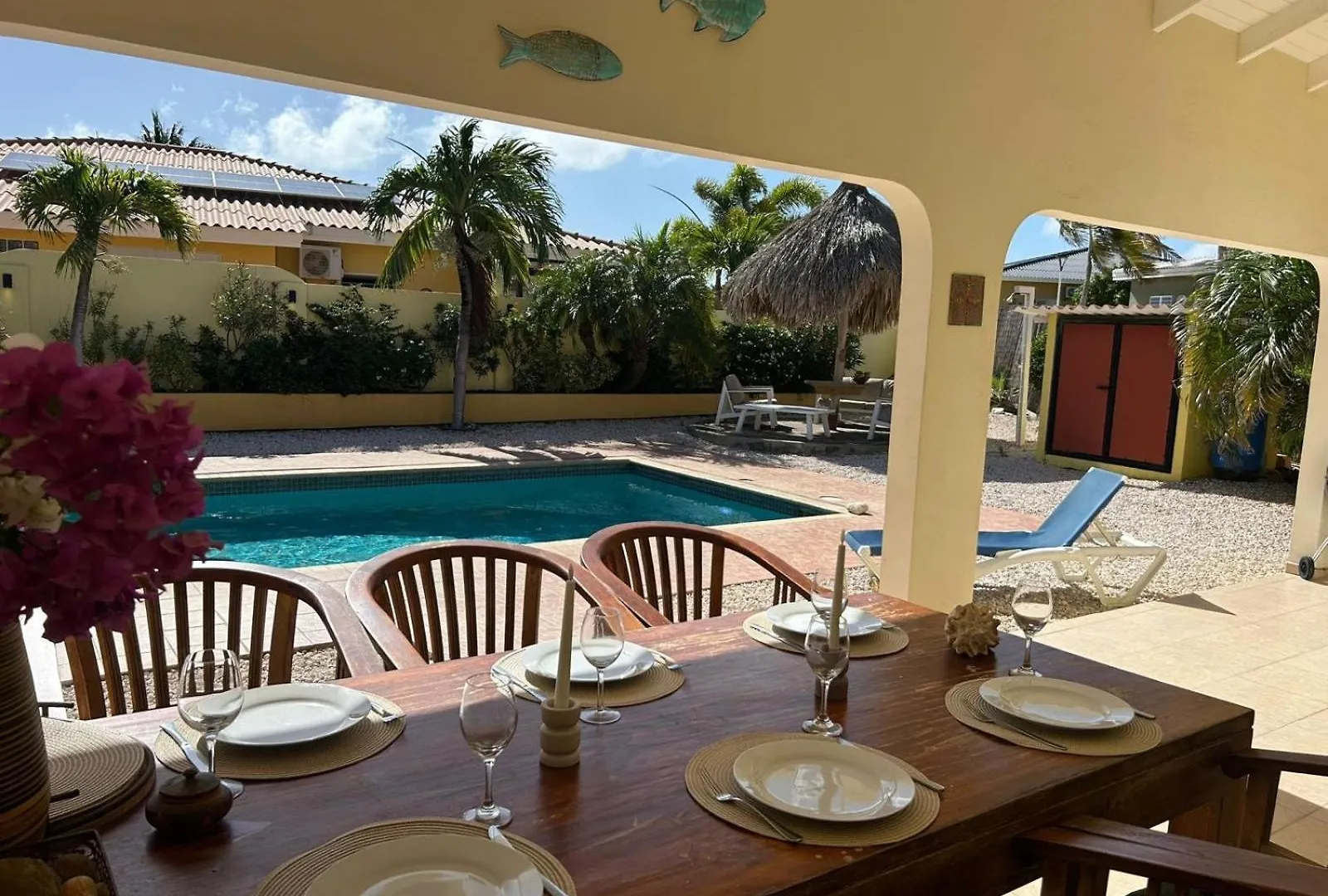 Family Villa With Private Pool In Peaceful Gated Resort Willemstad